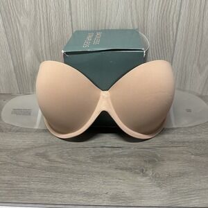 Lingerie Solutions Plunge Backless Strapless Bra Women Size DD Nude Excellent